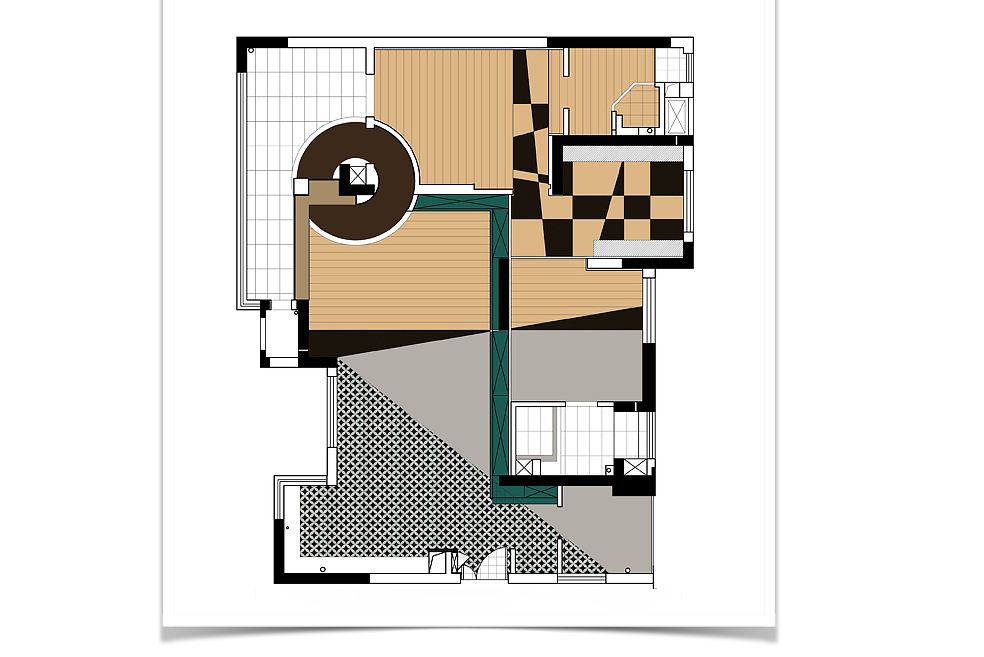 90 后婚房设计 | 自由组合的魔方空间-24