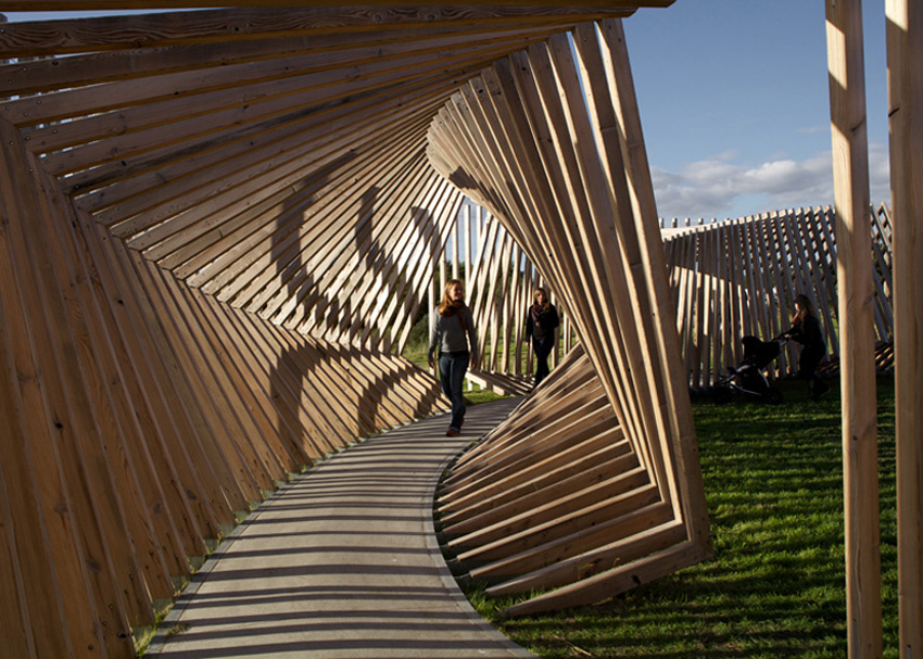 临时木结构设计丨多团队合作-60