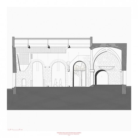 古教堂新生命 | 西班牙 Vilanova de la Barca 教堂改造-19