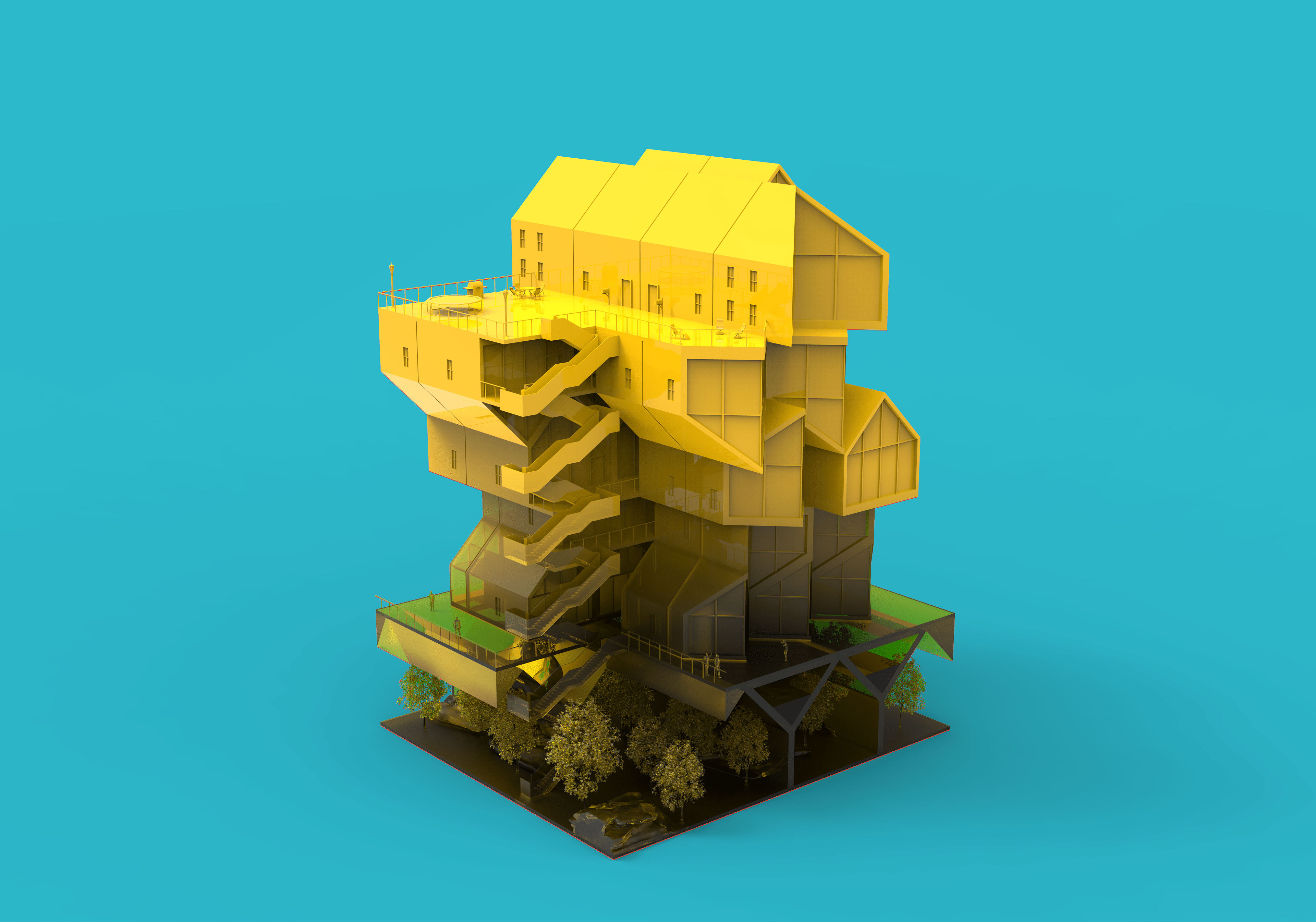 肯特州立大学建筑与环境设计学院大楼丨美国丨Weiss,Manfredi-32