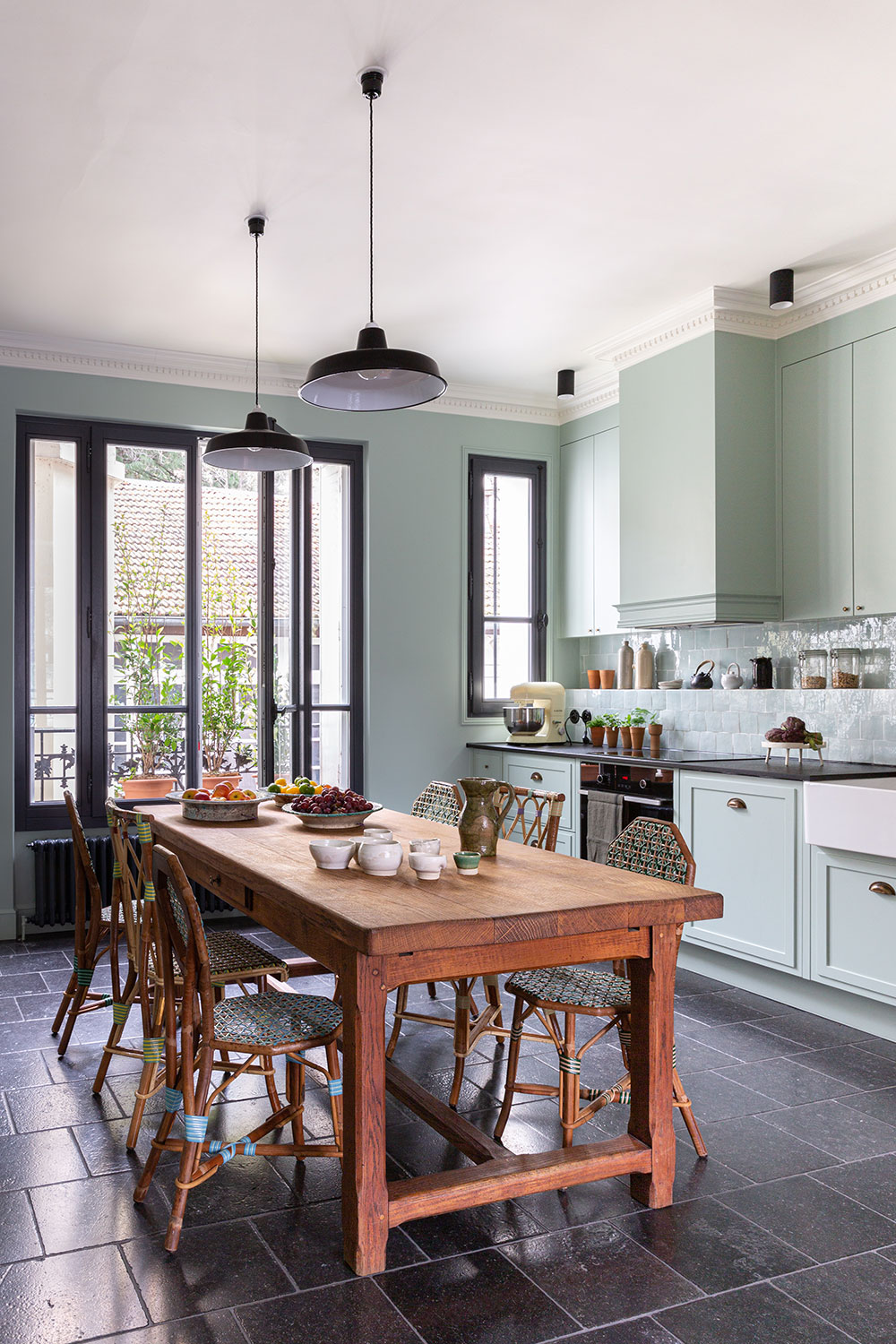 巴黎活力四溢的家庭公寓设计-6