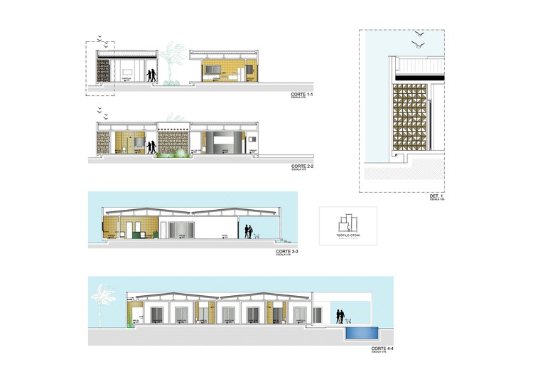 巴西 T House 现代美学空间-13