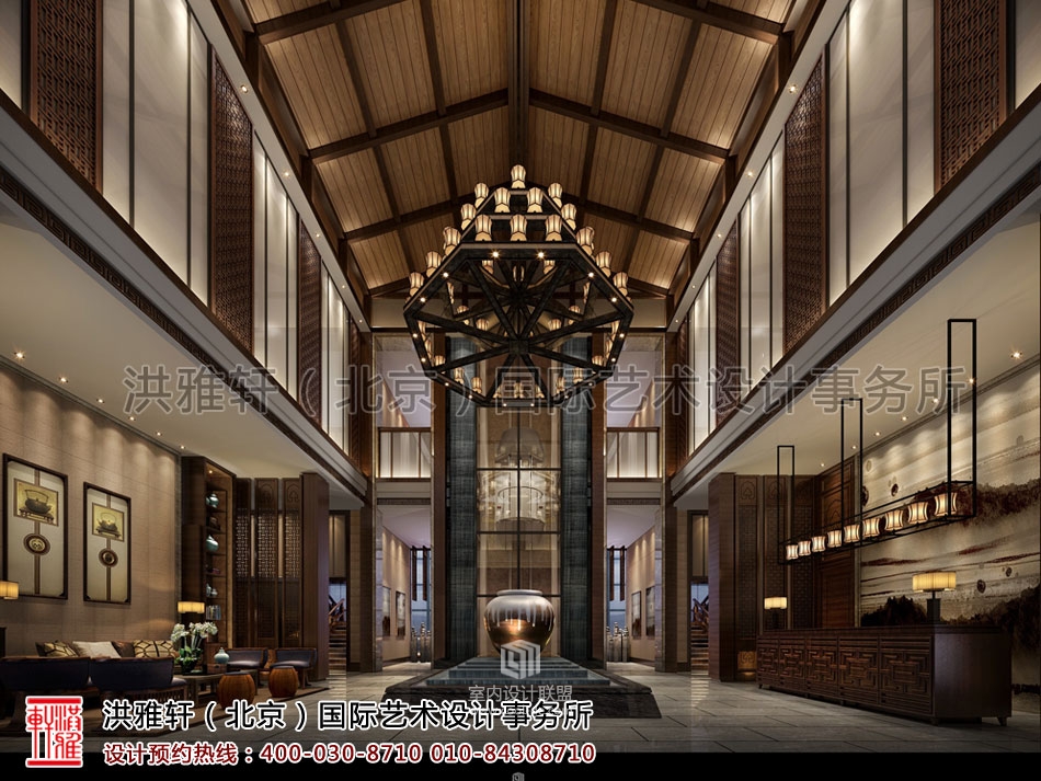 酒店餐厅新中式装修风格——低沉奢华，纸醉金迷-8