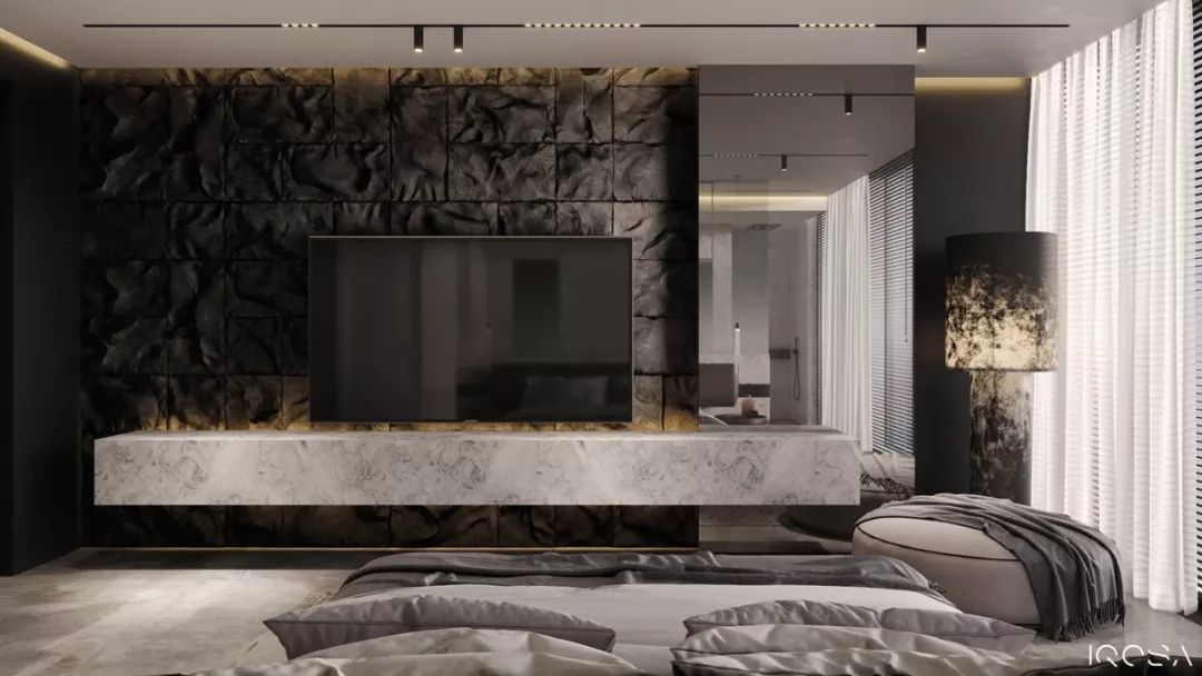 乌克兰 IQOSA 工作室打造野性公寓,粗犷与精致的完美融合-81