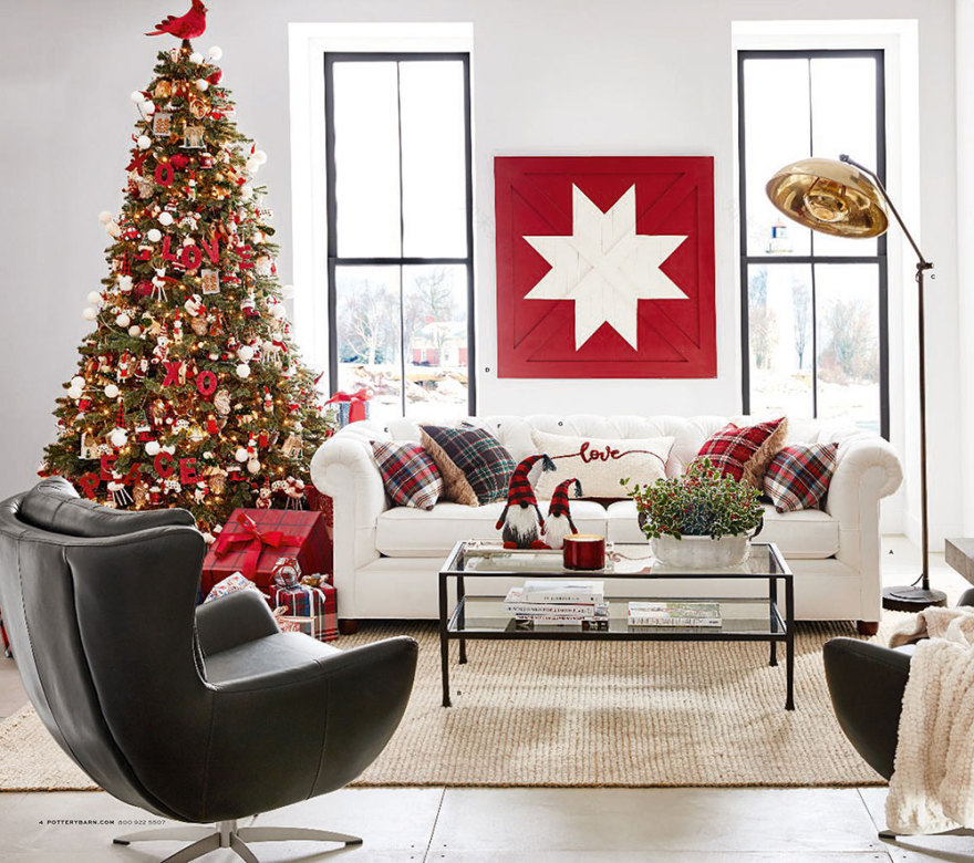 传统红绿圣诞家居系列-2