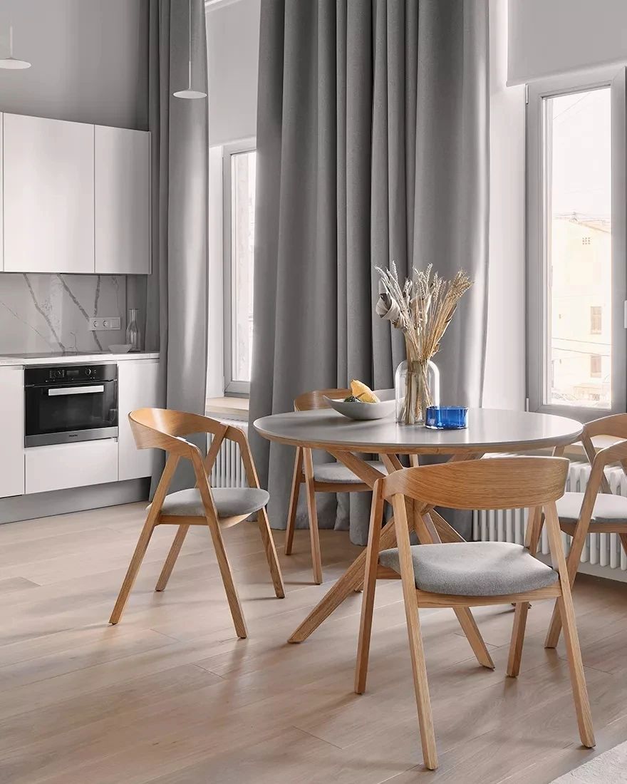 67㎡小复式简约空间设计丨Dina Usanova-6