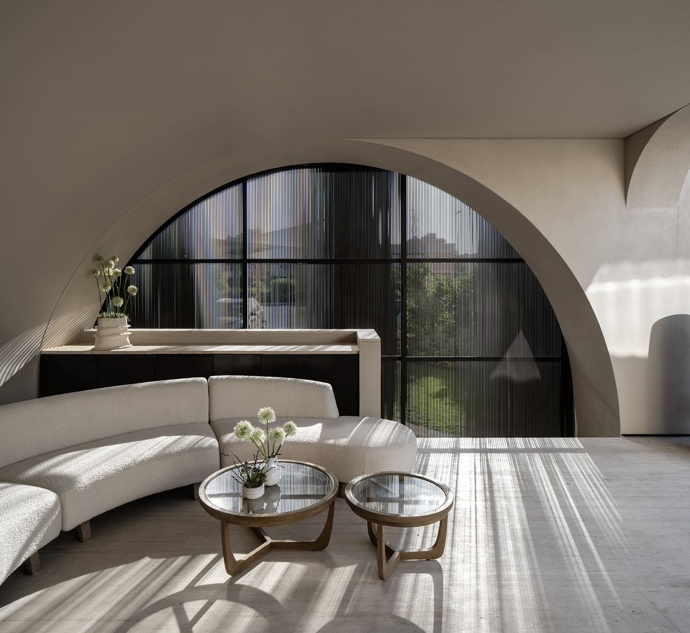 Shell House: From Dune to City – a Rotating Courtyard Refuge-2