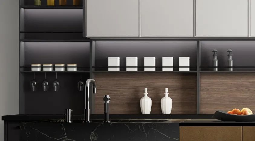 2020年欧派新品黄金海岸橱柜，工业风也有不一样的柔和！-30