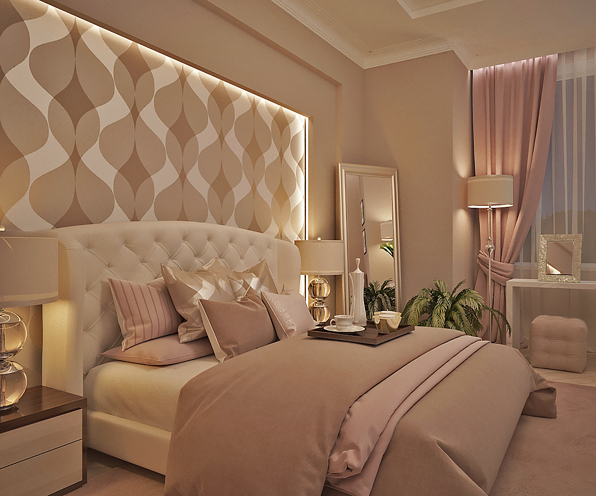 Classic master bedroom and bathroom-0