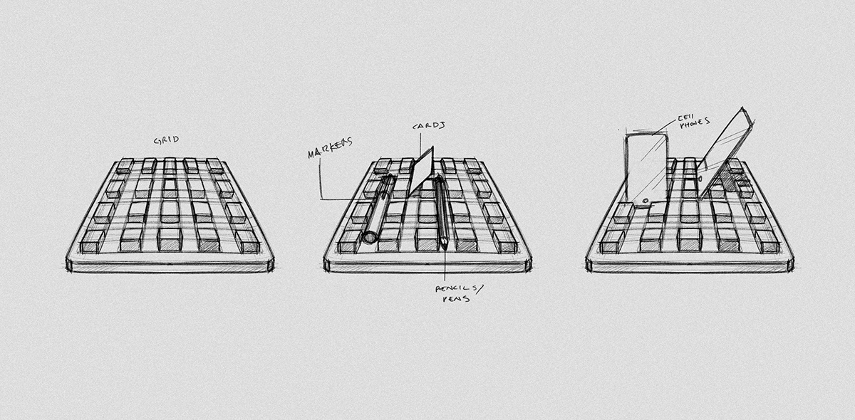 MESH混凝土收纳架丨Shift Studio-21