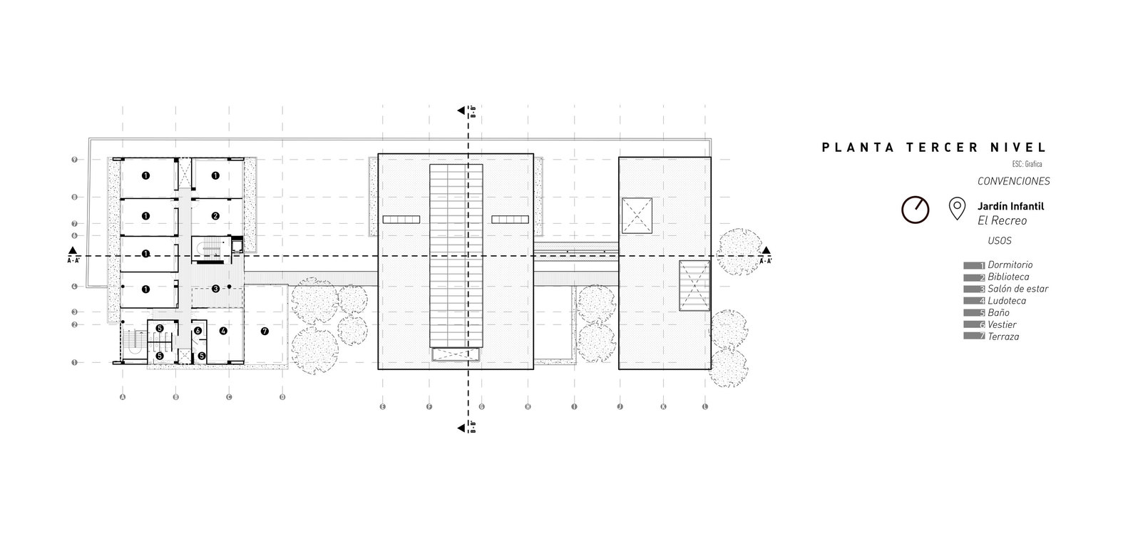 灵活空间与户外融合的哥伦比亚幼儿园设计-48