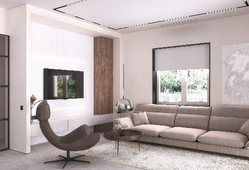 172㎡郊区住宅极简风设计项目-4