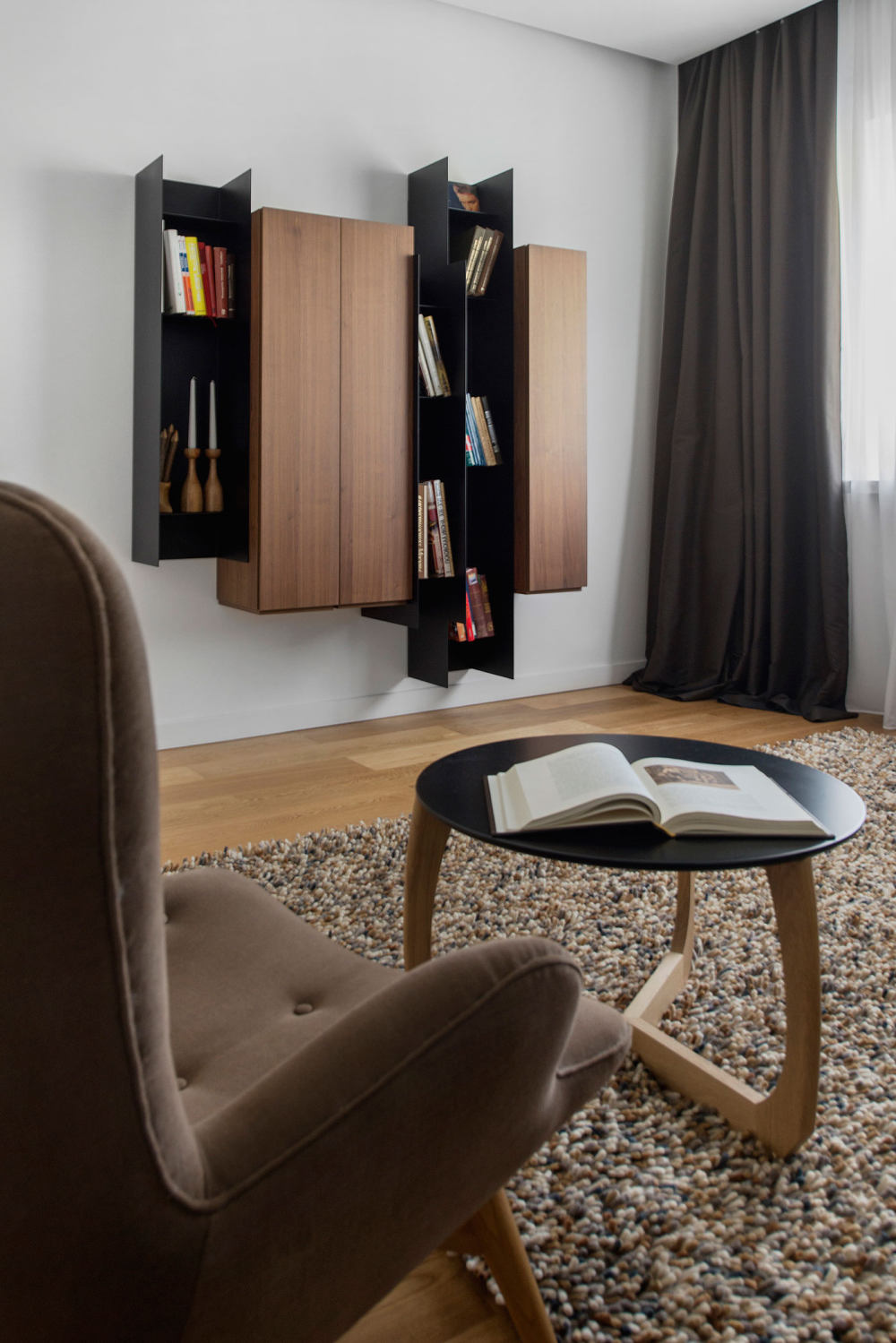Tikhonov Design Creates Tiny Apartment Interior in Moscow-7