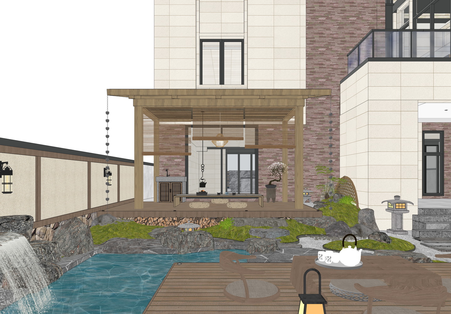 日式庭院景观-13