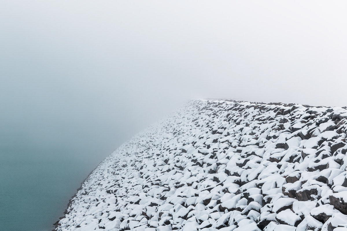 挪威 Styggevatnet 混凝土纪念碑-9