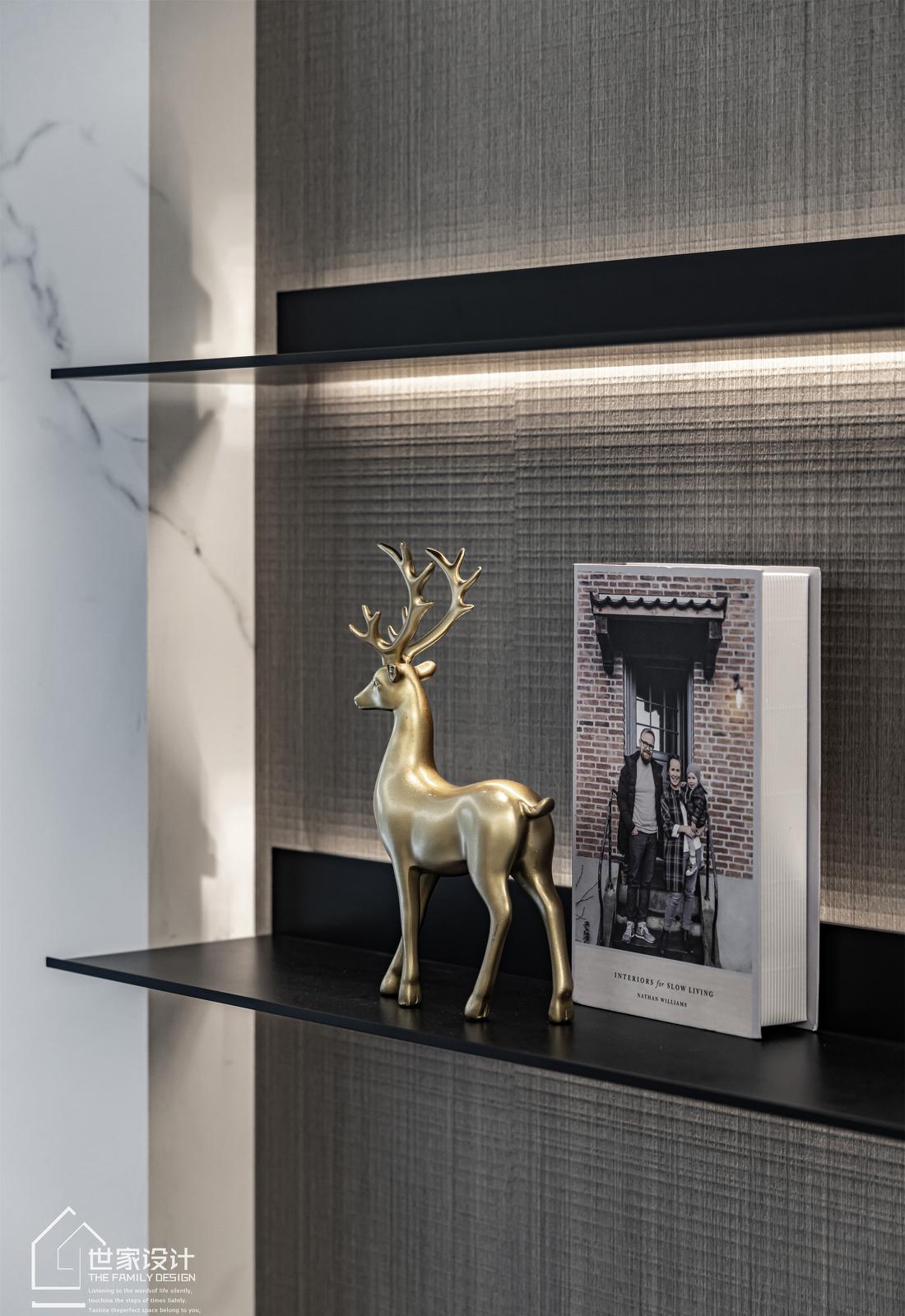 现代黑白灰空间-35