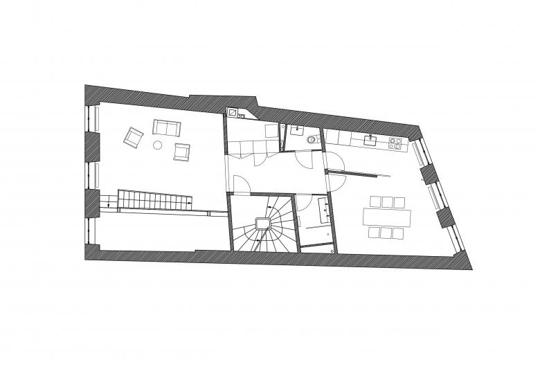Gschwind Architekten AG BSA SIA丨Umbau Wohnung in Basel丨瑞士-11