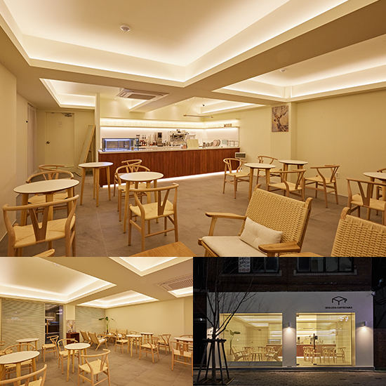 简约 18 坪咖啡厅，点睛之笔的咖啡元素-1