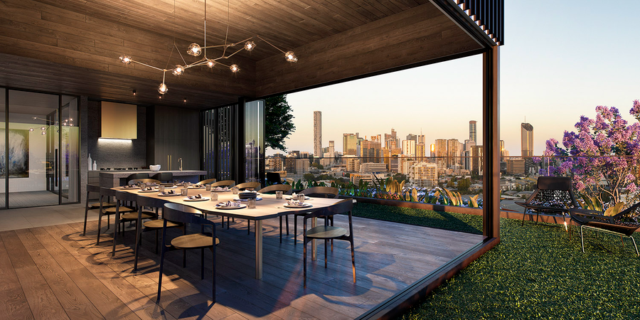 澳大利亚曲线公寓设计，自然融入城市生活-52