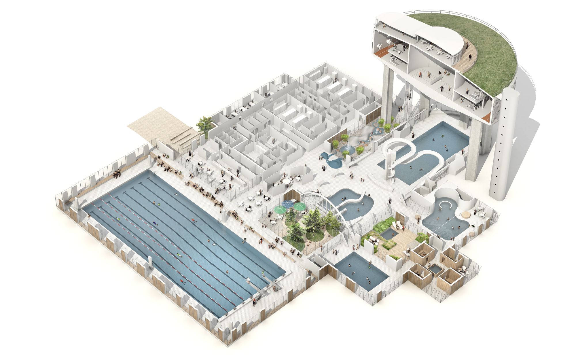 罗斯基勒水景丨丹麦罗斯基勒丨Creo arkitekter,JAJA Architects-15