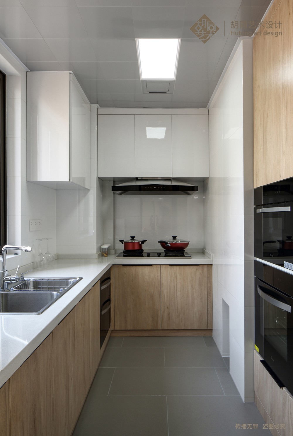 无念无为   151㎡轻奢极简住宅  胡同艺术设计-12