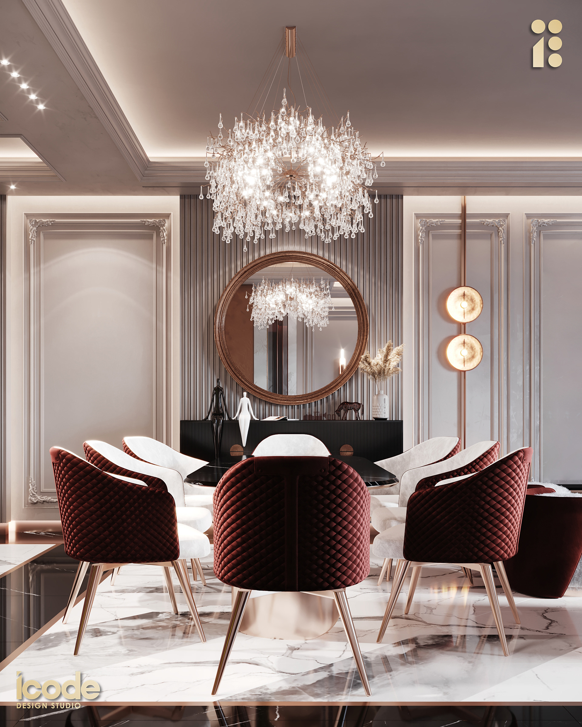 ICODE DESIGN STUDIO 豪华接待室设计-31