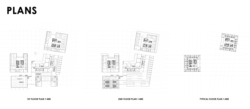 阿拉明双子塔丨开罗大学工程学院建筑系-21