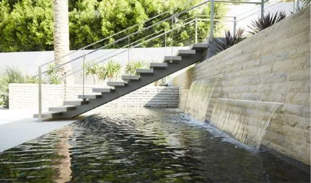 水池堰口设计 · 跌水细部构造与景观效果丨秋凌景观设计-49