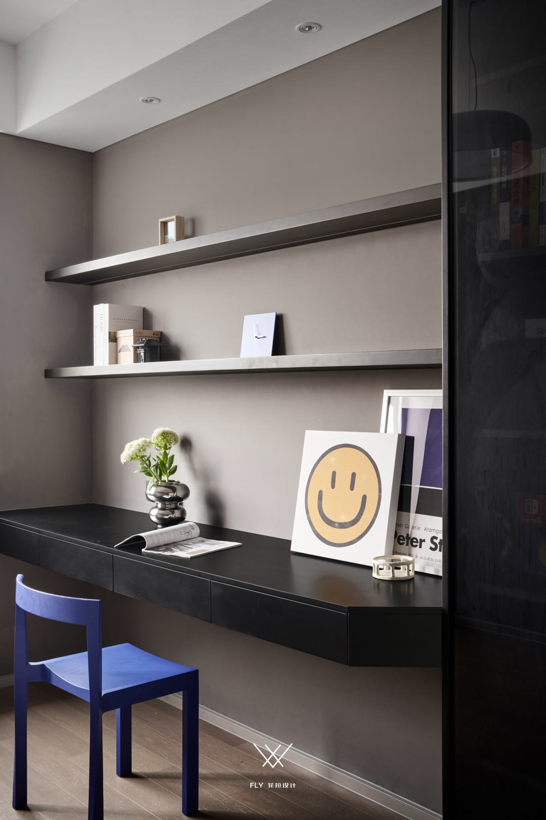 奶油色调的现代简约家居设计丨中国杭州丨菲拉设计-60