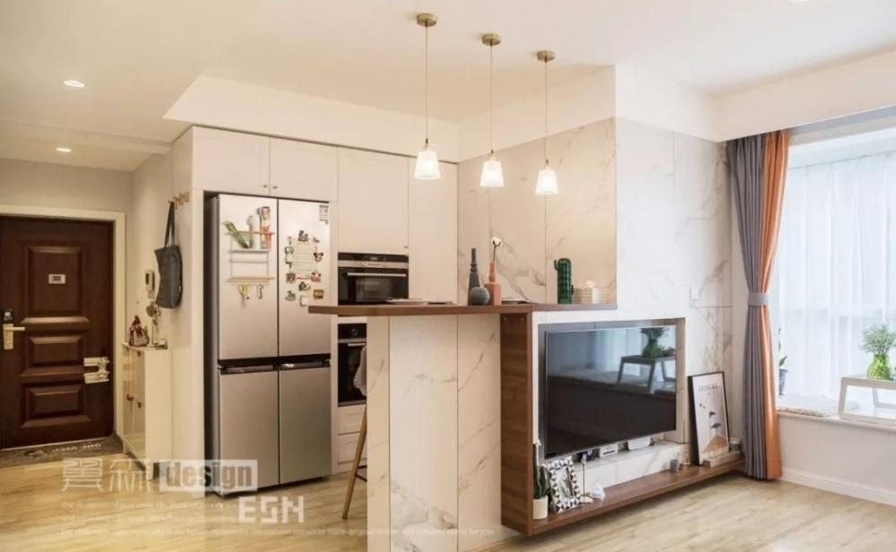 万科翡翠国际小三室空间优化实例-28