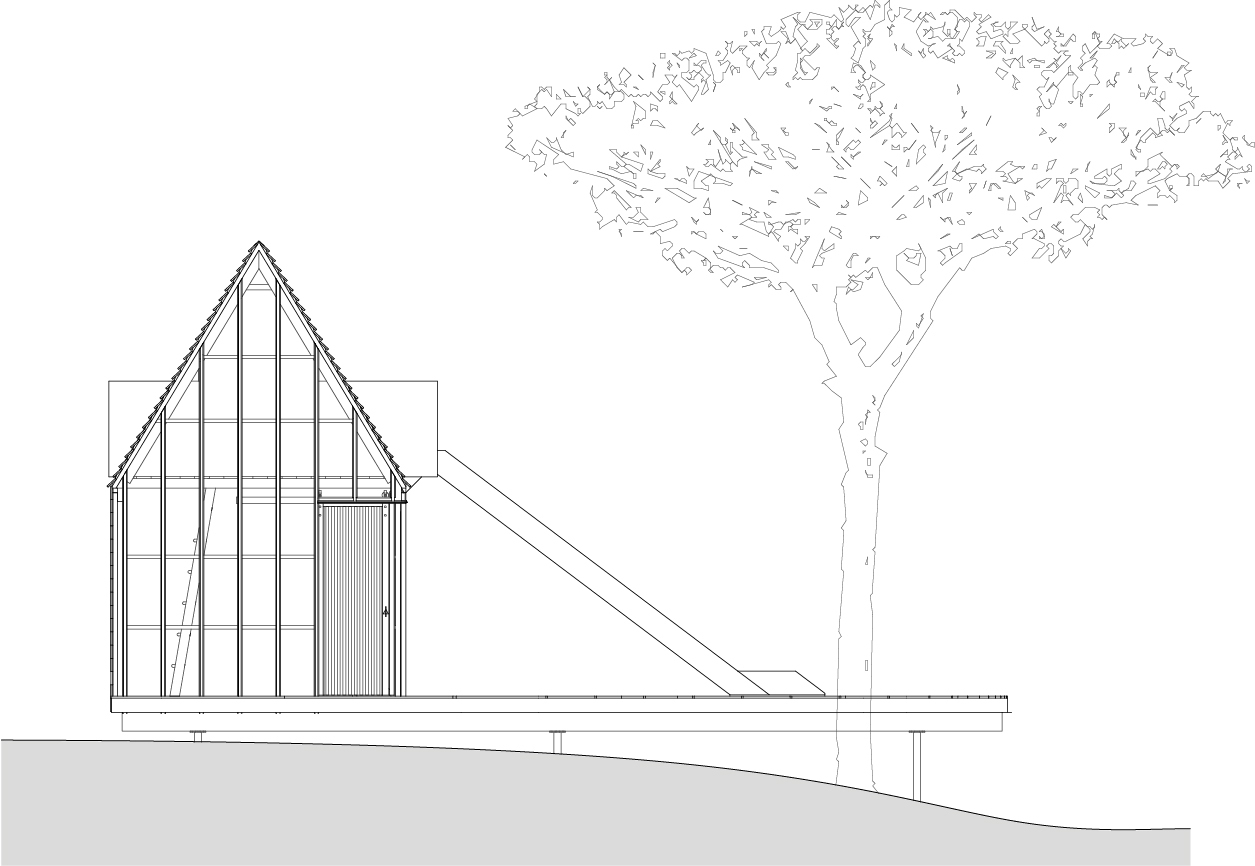 悬浮的木质雕像丨Patina Garden Studio-41