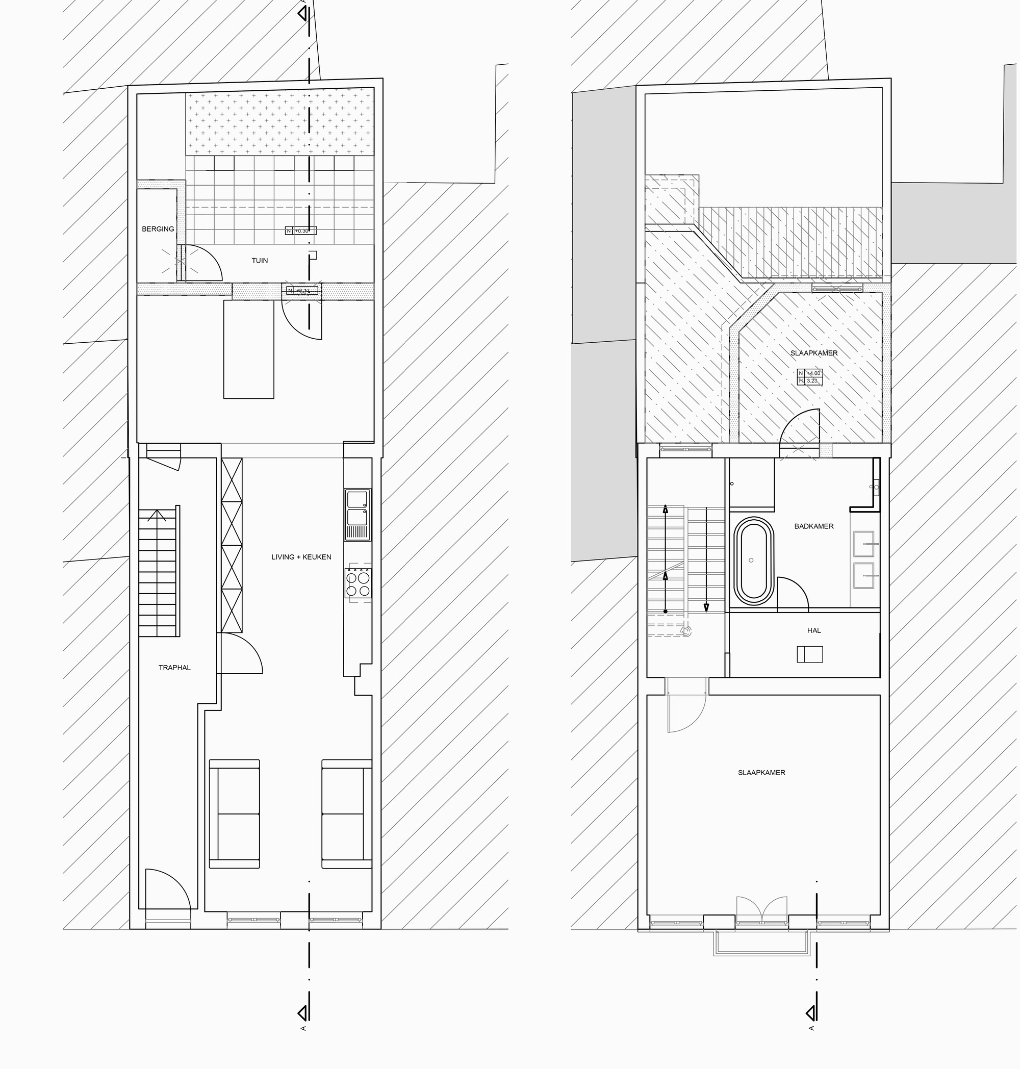 蝴蝶联排别墅丨比利时丨Atelier Tom Vanhee-17