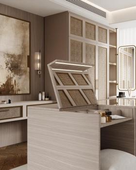 Luxury Contemporary Dressing Room Design