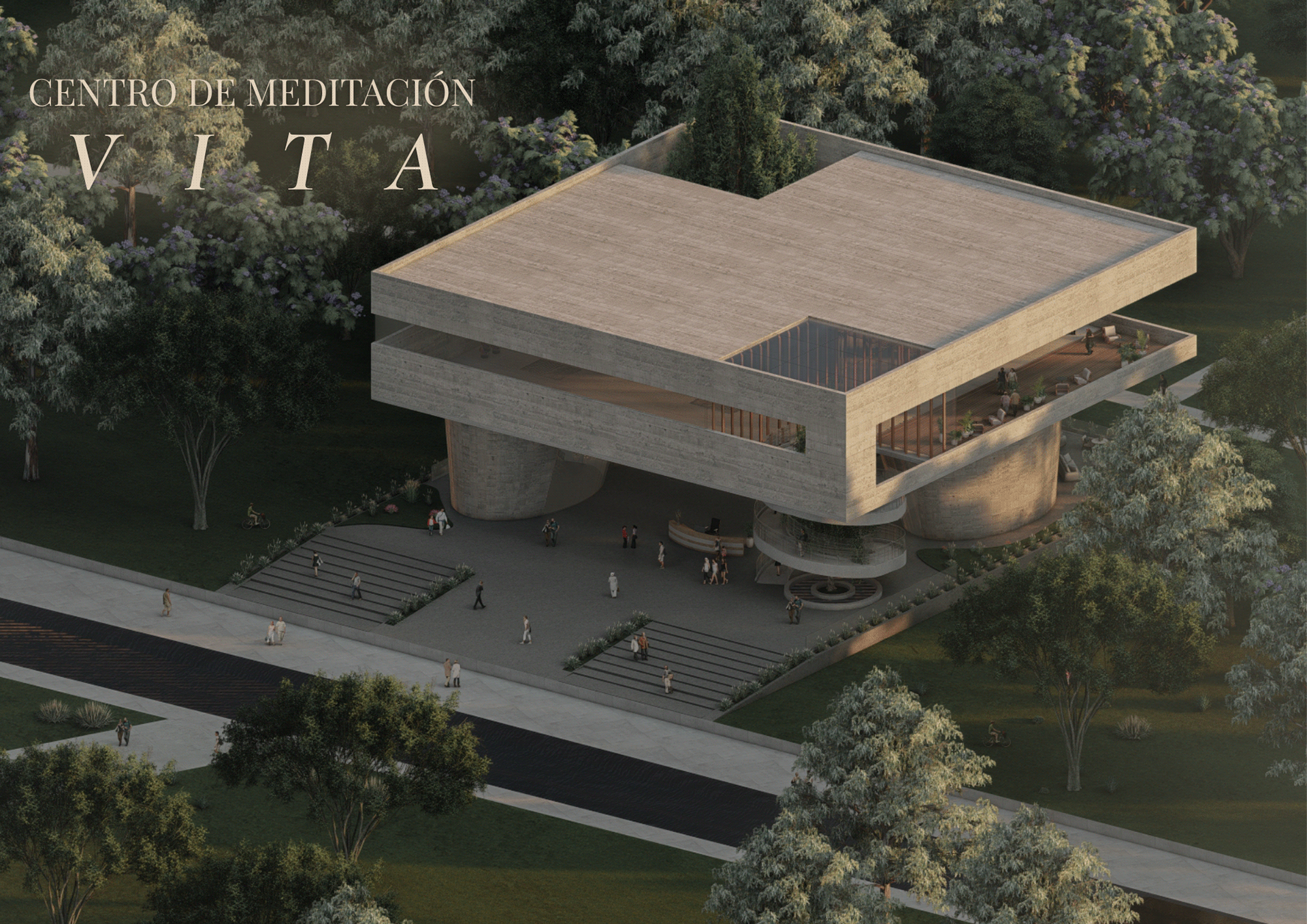 Centro de Meditación | A4 Cátedra Plan B | 2025-0