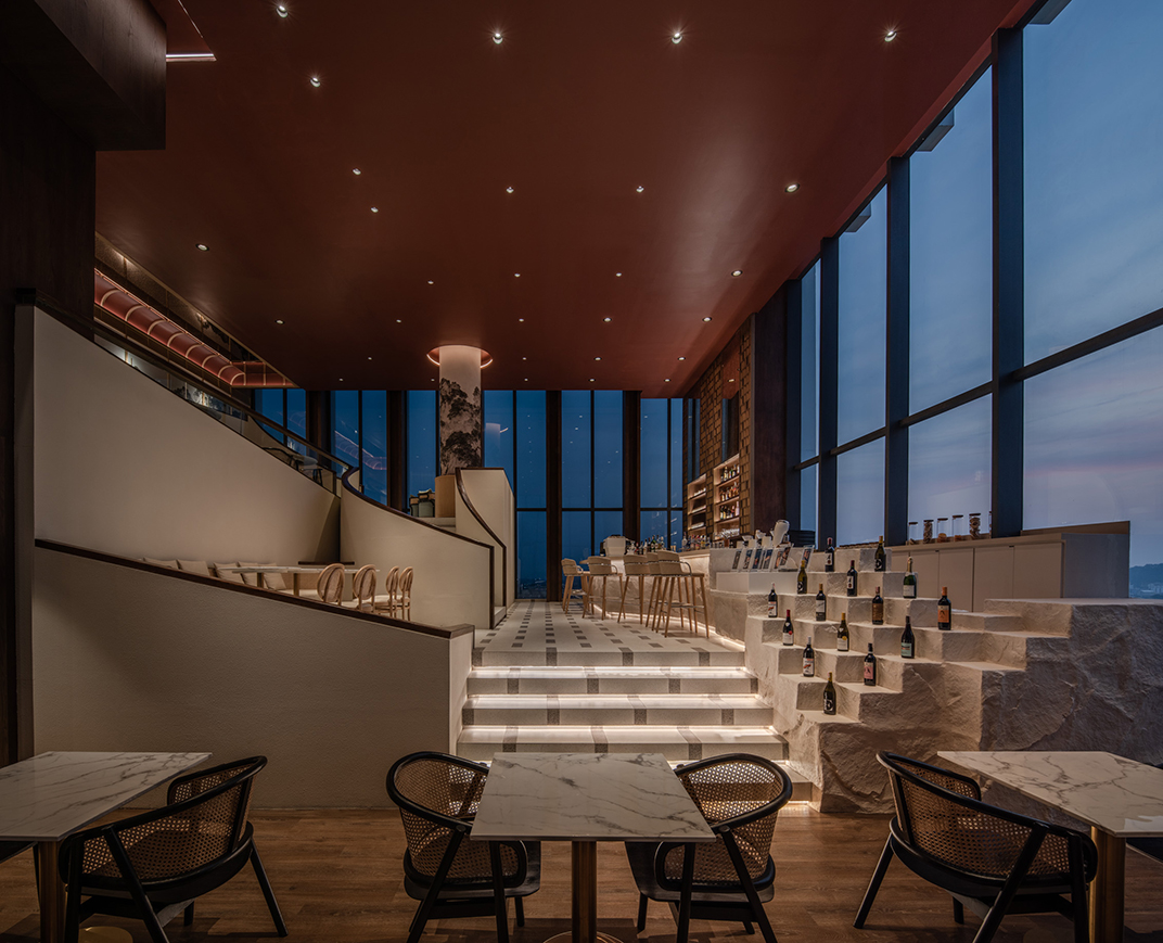 日本树木雕刻元素餐厅，泰国，曼谷 Designed by Tastespace.co - 酒吧餐厅 - 餐厅LOGO-VI空间设计-全球餐饮研究所-4