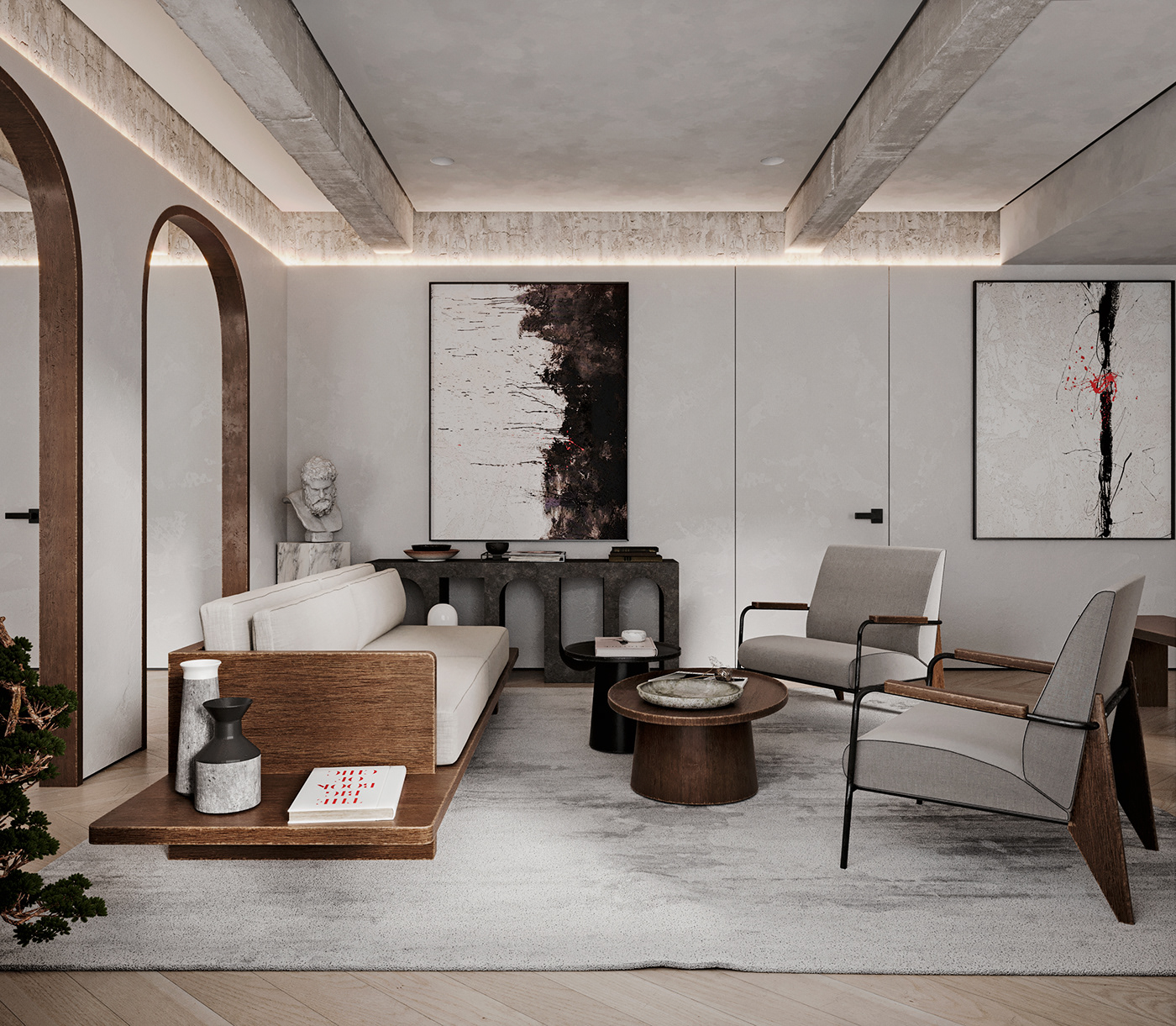 俄罗斯小公寓翻新设计丨Arq.Oscar PAstor-9