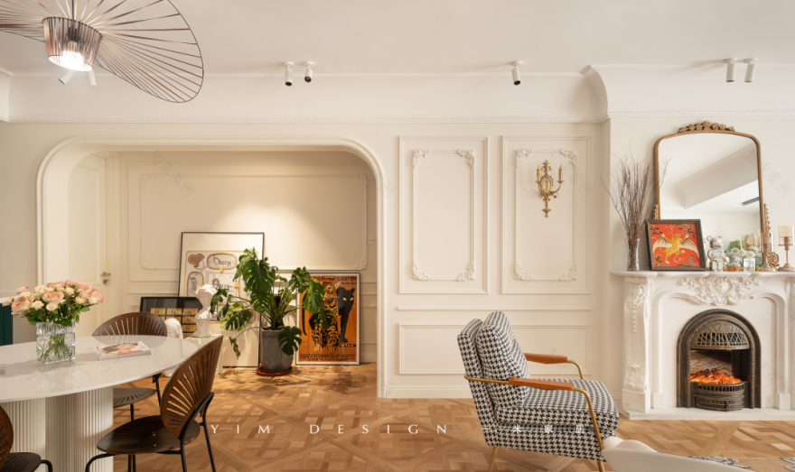 法式复古婚房设计丨居佳丽-17