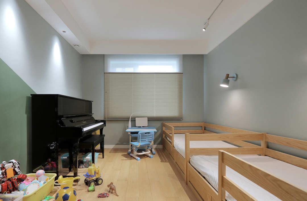 四居室无客厅设计 | 功能齐全,环保实木定制-38