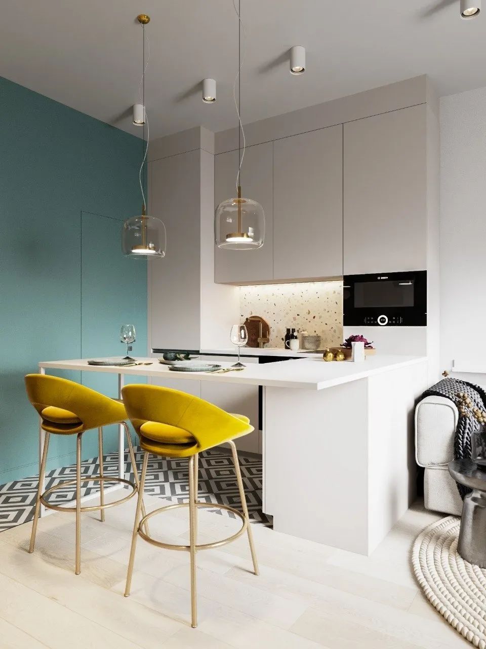 42㎡小宅变身多功能温馨空间丨Yana Grosheva-0