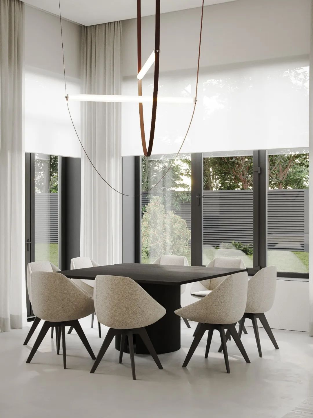 现代简约乡村风的居住空间-27