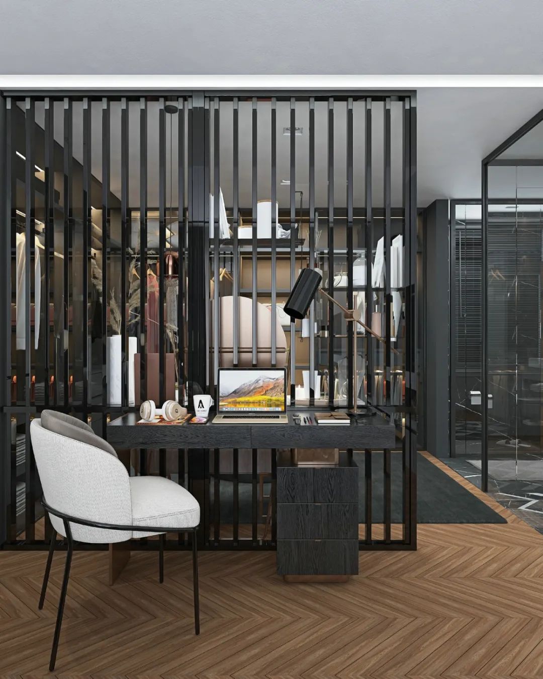 180㎡现代都市公寓丨Cihan Studio-37