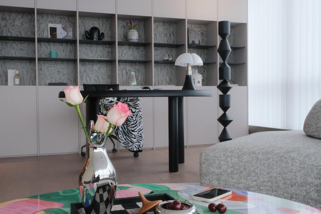 精装房改造新作｜落地艺术爆棚的豪宅嘉佰道-59