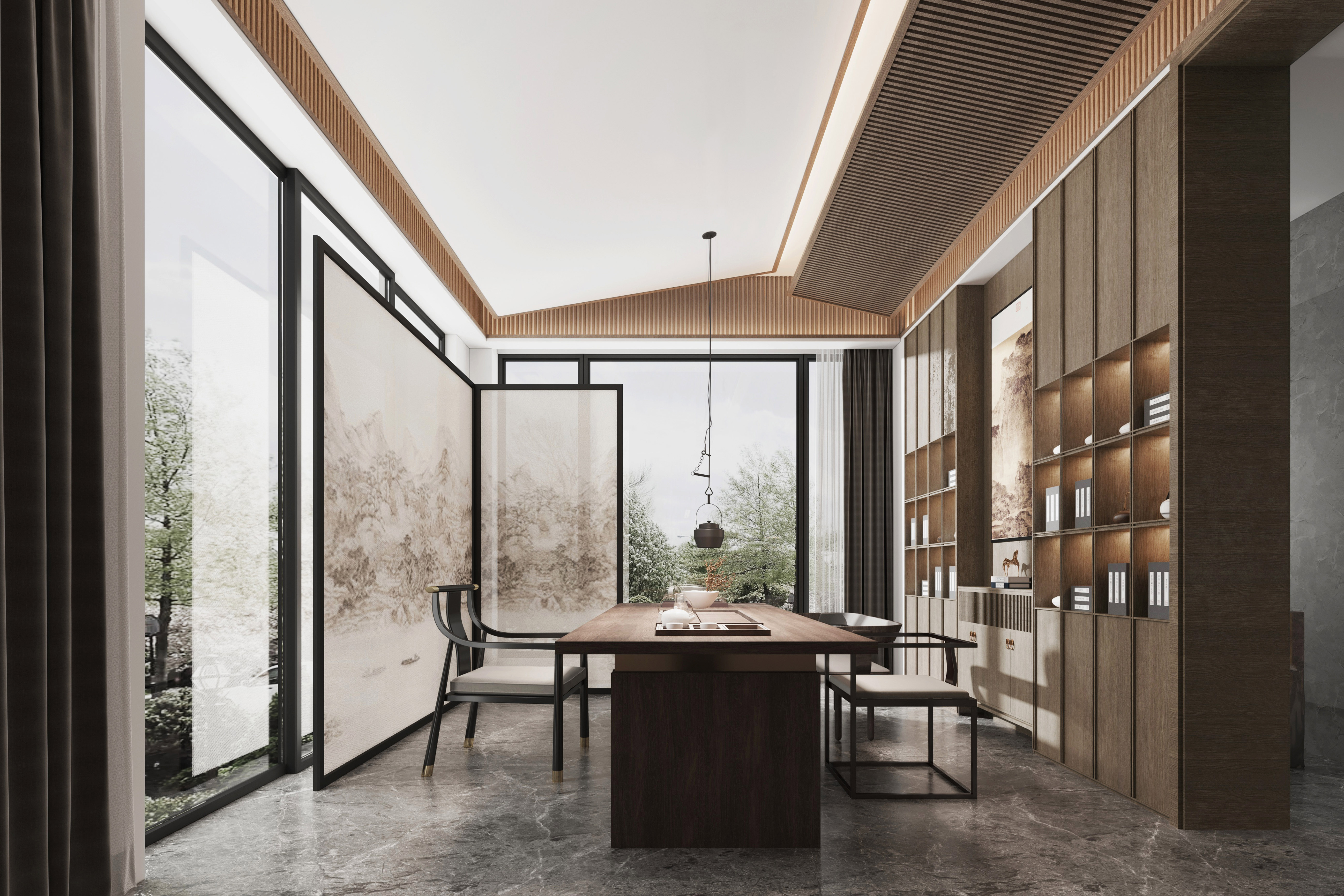 纵禾设计 | 福建莆田自建别墅800㎡ 中式别墅-8