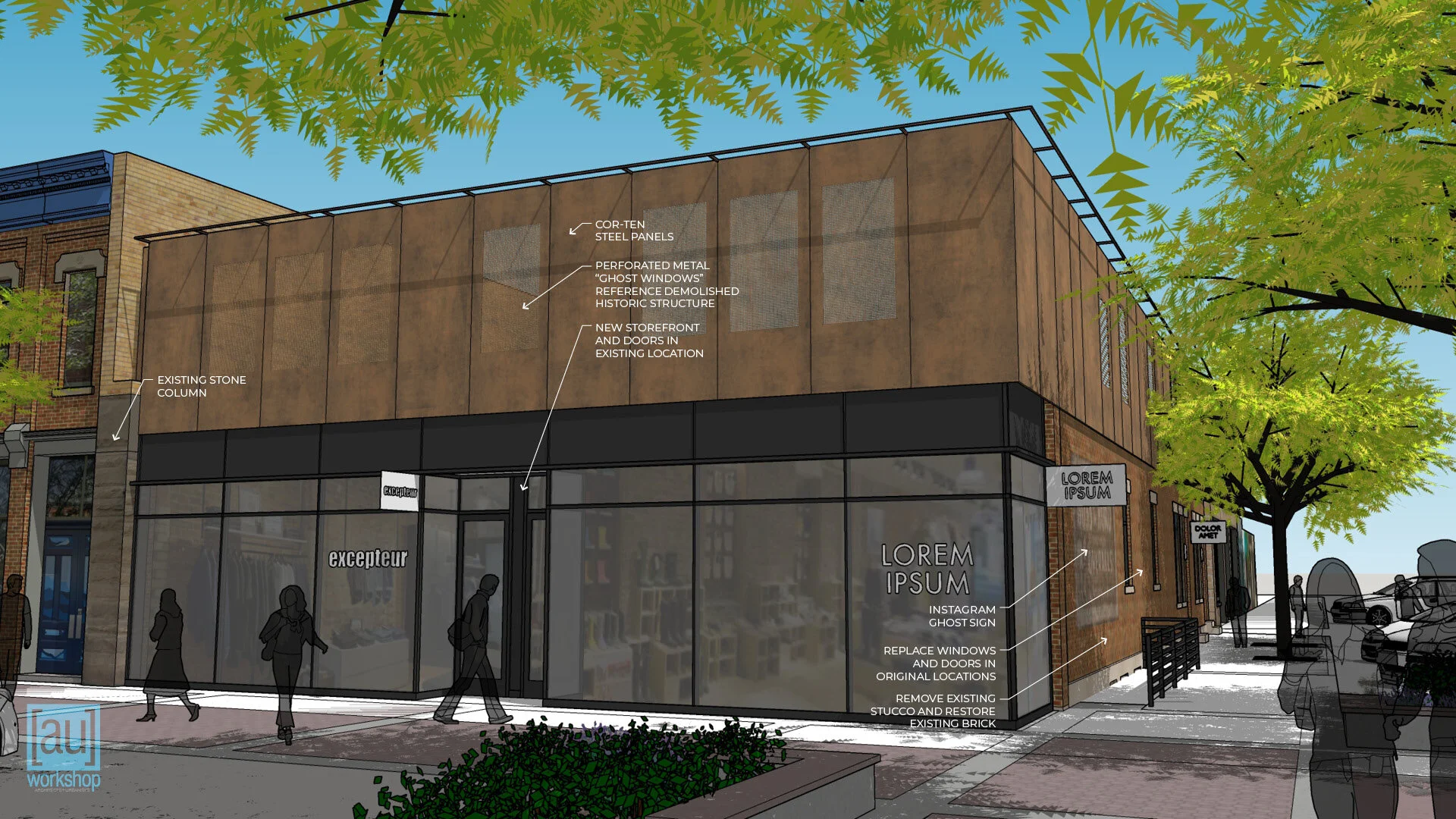 200 Linden Street建筑改造项目丨美国柯林斯堡丨Architects + Urbanists-8