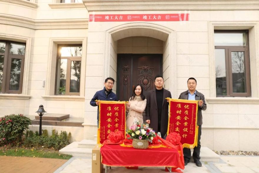 上海大豪山林 456㎡独栋别墅,简约欧式设计 10 个月完美落地-73