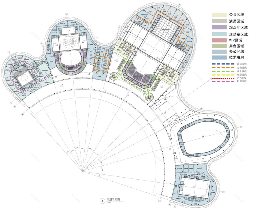 南通大剧院丨中国南通丨北京建院+保罗·安德鲁+泊思-120