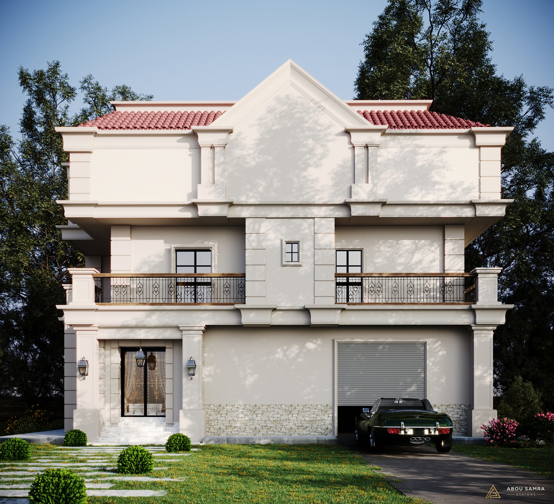 VILLA EXTERIOR FACADE DESIGN-2