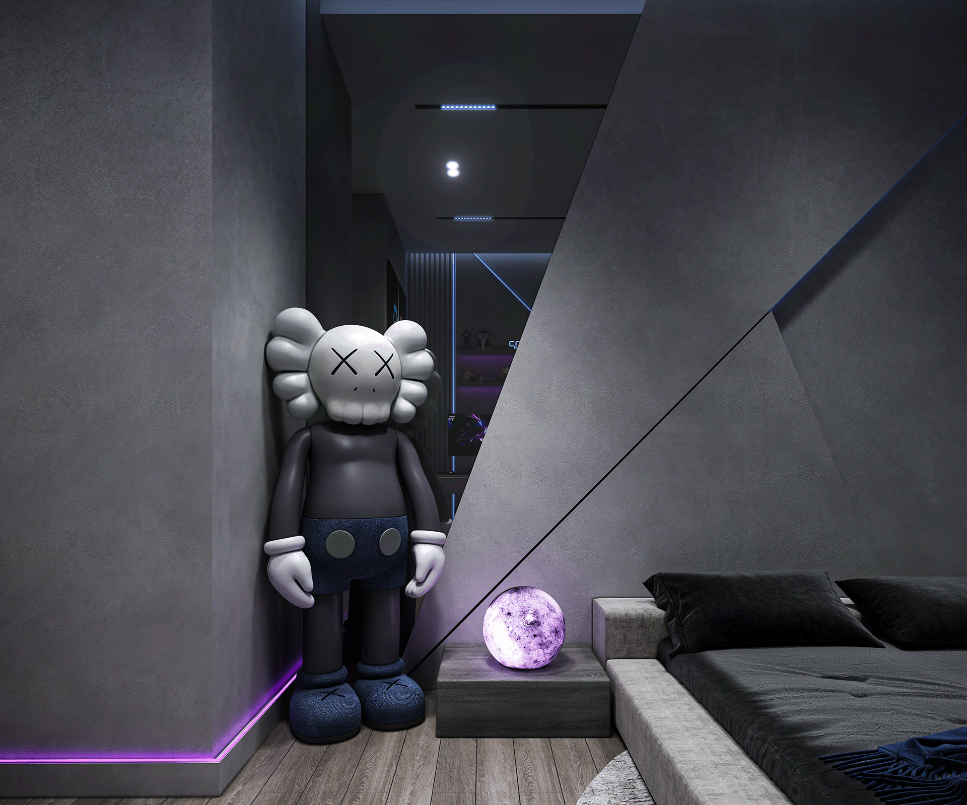 卧室丨Maryan Ahmed Designs-5