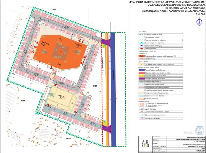诺维萨德诺维卡贝尔大楼旁三座八层商务楼建设项目丨诺维萨德“A.R.HITEKT 5”工作室Rade Avramov-21