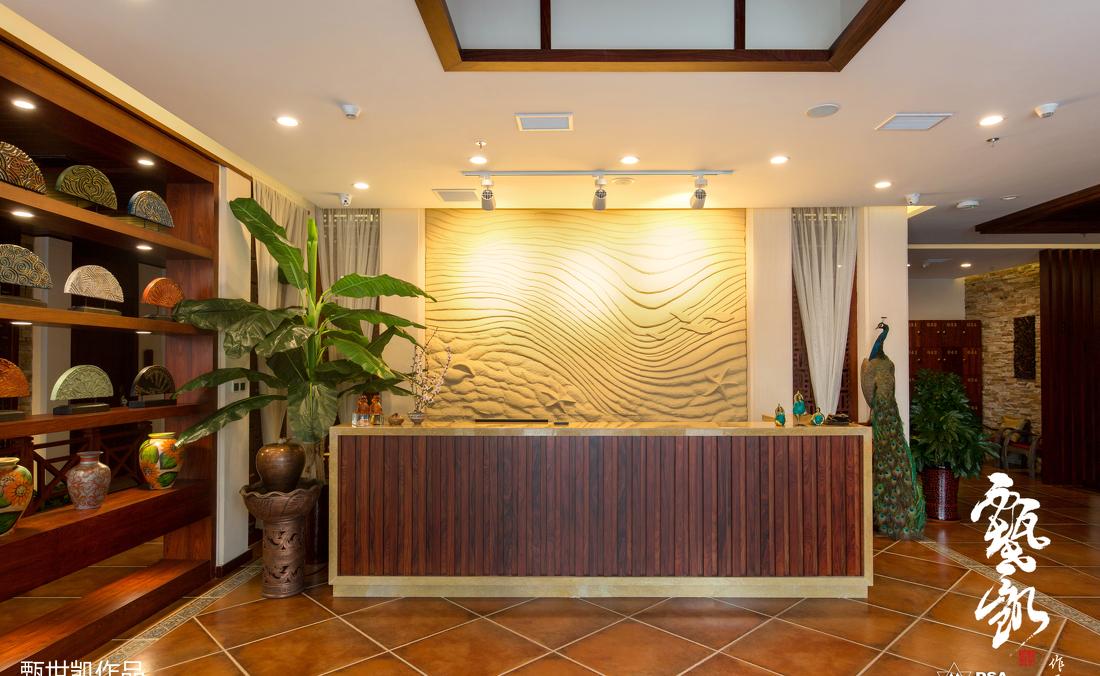 瑜伽馆丨甄世凯设计—【优雅.东方】鞍山市摩力瑜伽-0